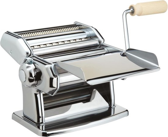 Pastamachine RVS voor Lasagne, Fettuccini & Tagliatelle - Handmatig Pastadeeg Maken van Pastamachine — afbeelding 2