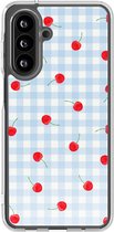 imoshion Hoesje - Geschikt voor Samsung Galaxy A17 (4G) / A17 (5G) / A18 (4G) - Design hoesje - Cherry Check