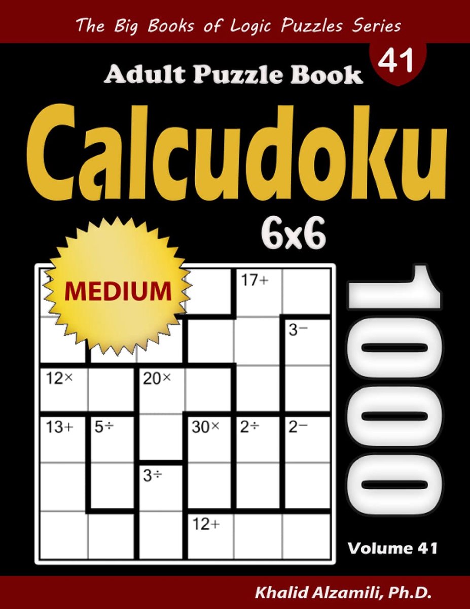 Puzzelboek Volwassenen - Logische Puzzels - Mentale Training - 1000 Medium Puzzels - 21.59 x 27.94 cm