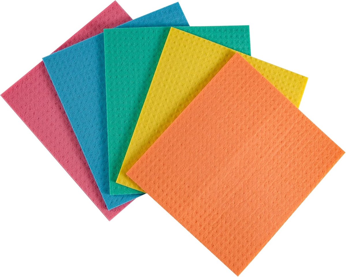 Zweedse vaatdoek herbruikbaar 5-pack ultra-absorberend
