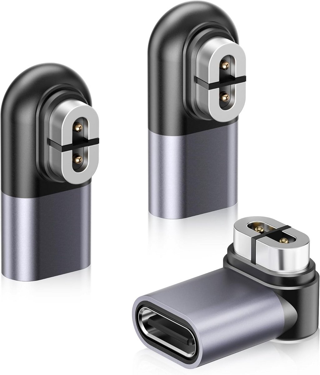 USB C Oplaadadapter voor Shokz - 3 Stuks Magnetische Oplader