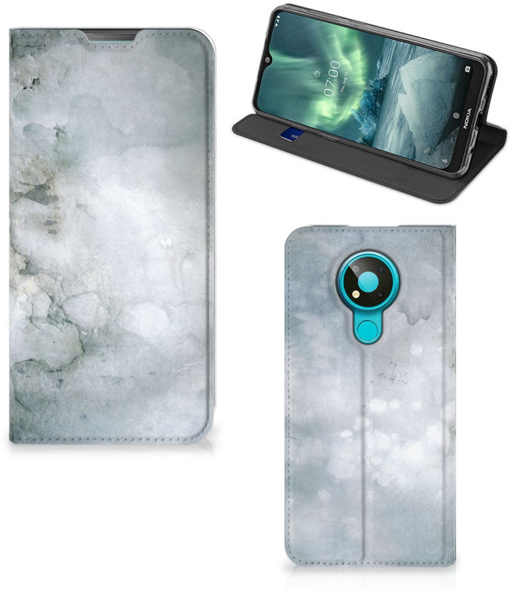 Bookcase Nokia 3.4 Painting Grey