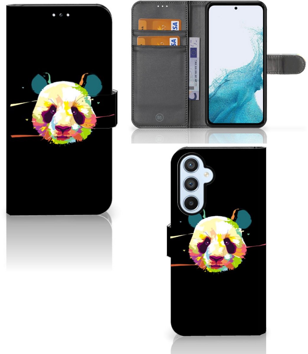 Samsung Galaxy A54 5G Leuk Hoesje Panda Color