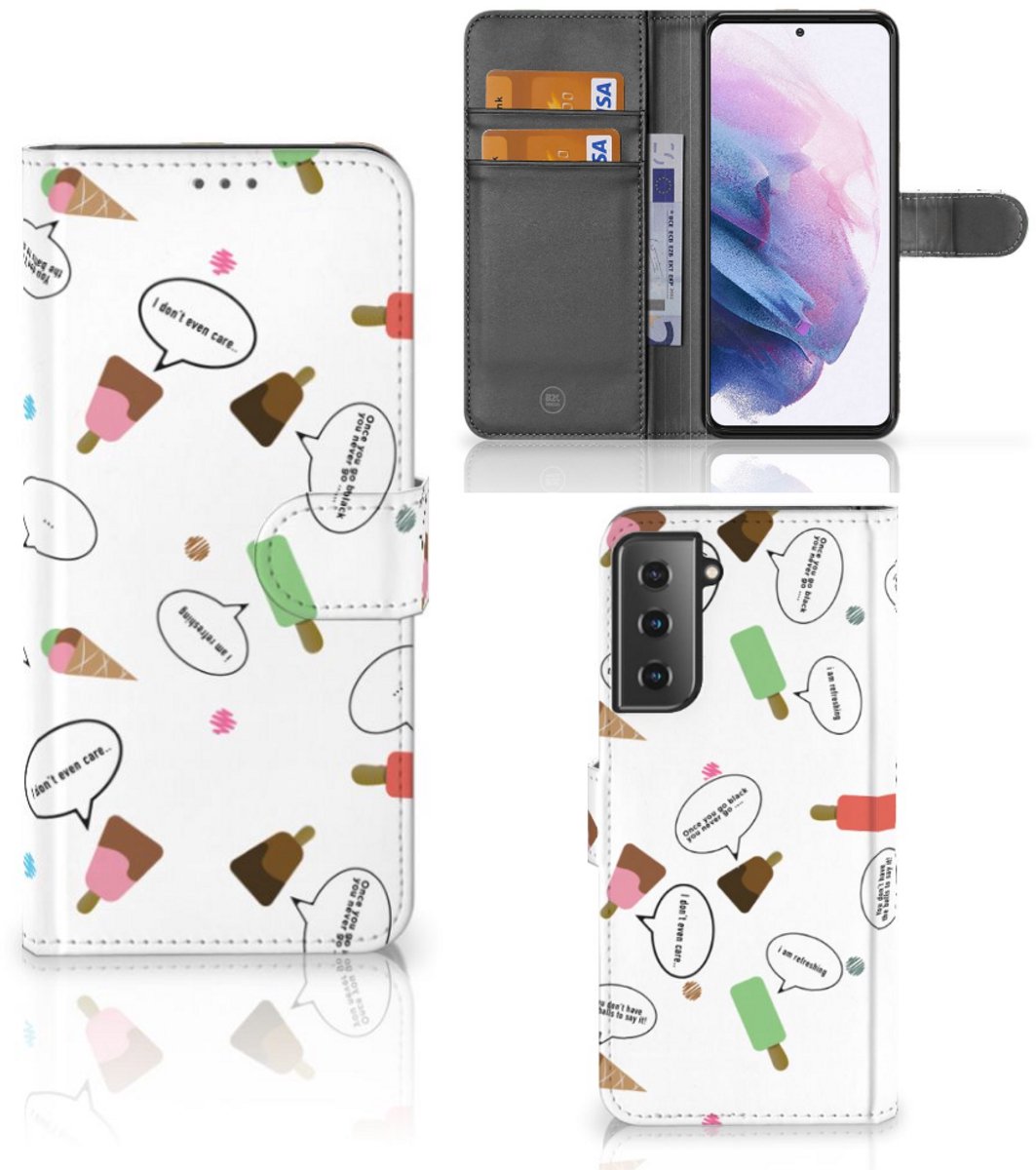 Samsung Galaxy S21 Plus Book Cover IJsjes