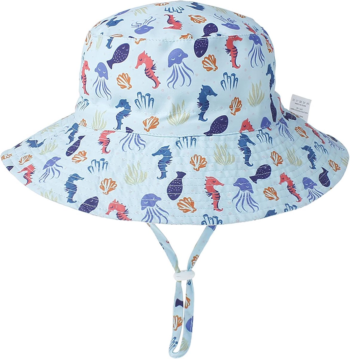 Zomer zonnehoed voor baby's en kinderen met UV-bescherming - ster ontwerp