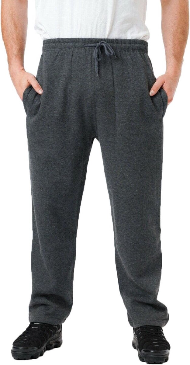 Joggingbroek Heren Casual Fleece met Zip Zakken - Maten S-5XL