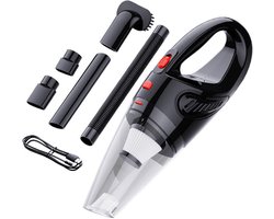 120W handstofzuiger voor in de auto, krachtige draagbare droge stofzuiger, 12V, zwart