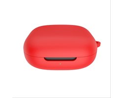 Ultradunne siliconen beschermhoes voor Shokz OpenFit Air - Valbescherming en draagbaarheid in het rood