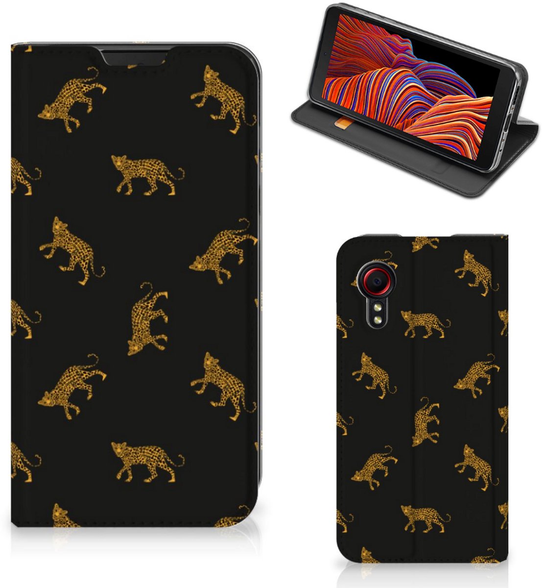 Hoesje maken voor Samsung Galaxy Xcover 5 Leopards