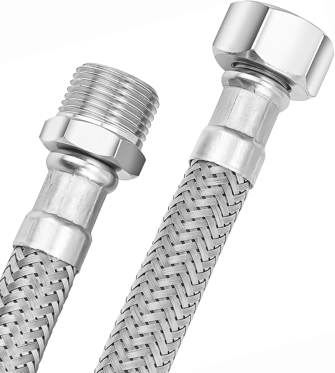 Verlengstuk RVS Pijp 75cm 3/8" voor Bidet