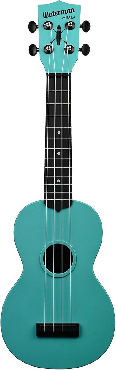Sopraan Ukelele Glow-in-the-Dark Aqua Matte