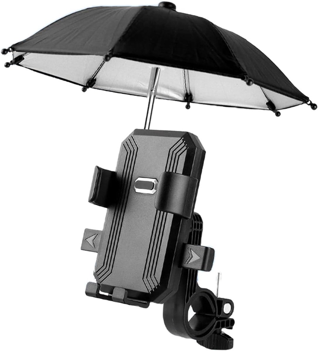 Fiets Telefoonhouder voor Mobiel - Zwart - 360° Draaibaar - Handig Accessoire