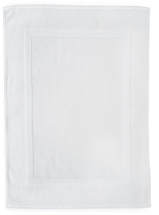Eleganzzz Badmat - Badmat 50x70cm - 750 gr/m2 - 100% Katoen - white