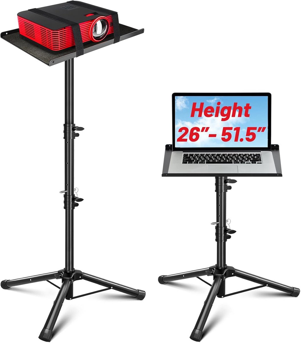 Projector Statief - Beamer Standaard - Tripod Verstelbaar - Presentatie