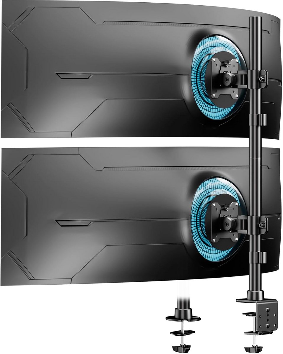 Monitor Arm 2 Schermen - Standaard - Verhoger - Instelbaar