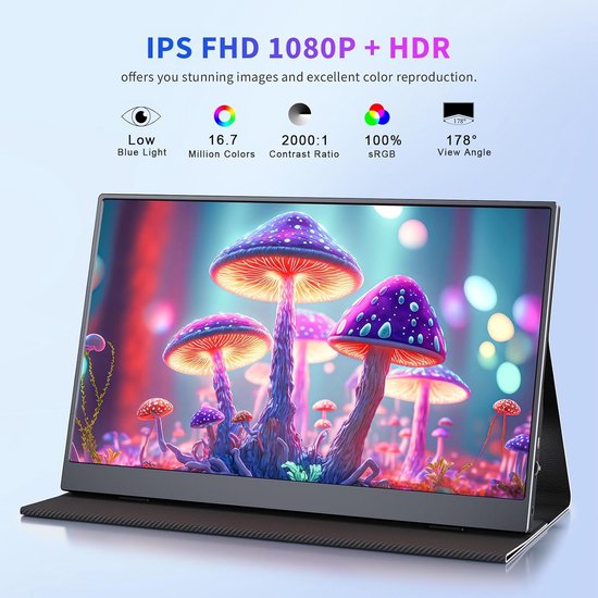 Portable Monitor - Draagbare Scherm - ( Amount inch ) - Display — afbeelding 2