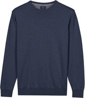 Baileys – Heren Trui – Basic Pullover – Ronde hals trui - Dark Denim - NOS8200-675