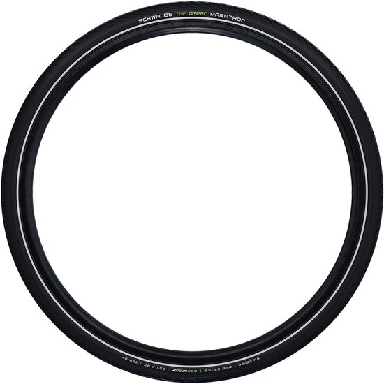 Band Schwalbe Green Marathon GreenGuard 28 x 1,00" / 25-622mm - Zwart met reflectie — afbeelding 5