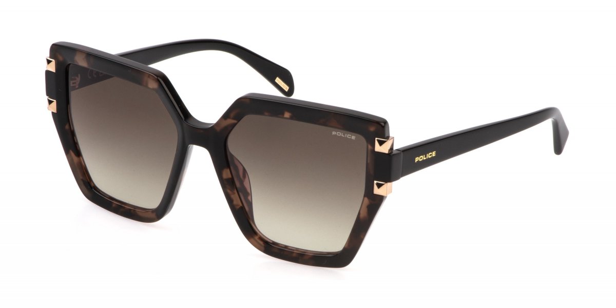 Police SPLP46 Avana marrone/beige lucida 55/18/140 WOMAN Zonnebrillen