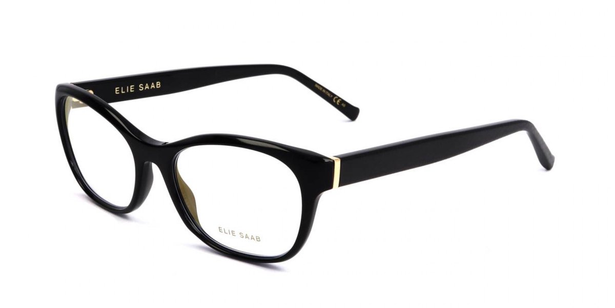 Elie Saab ES 077 Black 52/17/145 WOMAN Brilmonturen