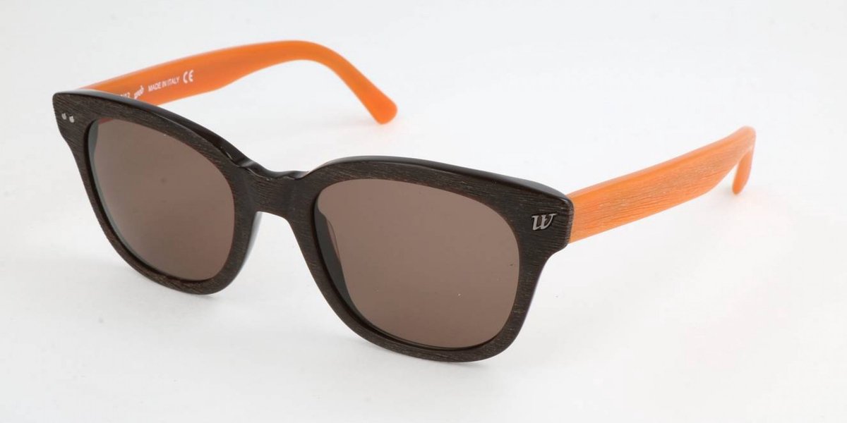 Web WE0104 Dark brown 52/20/145 UNISEX Zonnebrillen