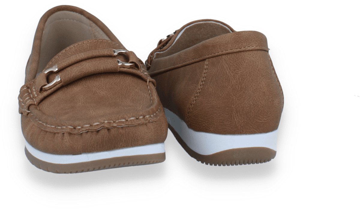 Mode-mania Dames Mocassin | Cognac | Maat: 40