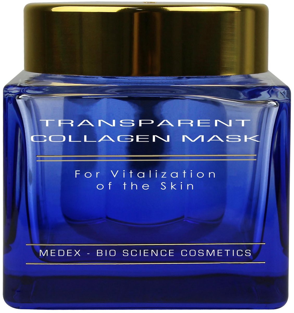 Medex TRANSPARENT COLLAGEN MASK 50 ML. - voor een gladde en strakke huid