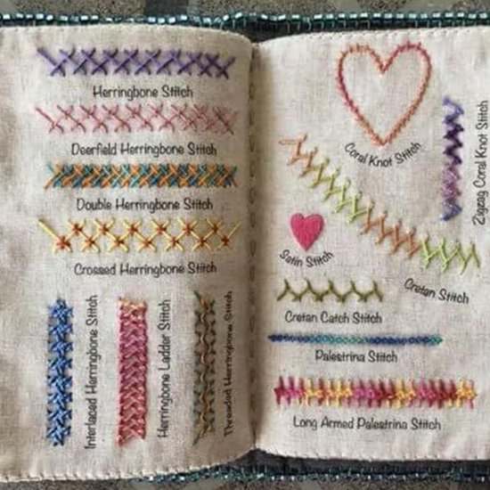 Borduurpatroonboek - Creatieve Gids - Handmatig Borduren - Ruime Stekenkeuze - 205 x 155 cm — afbeelding 3