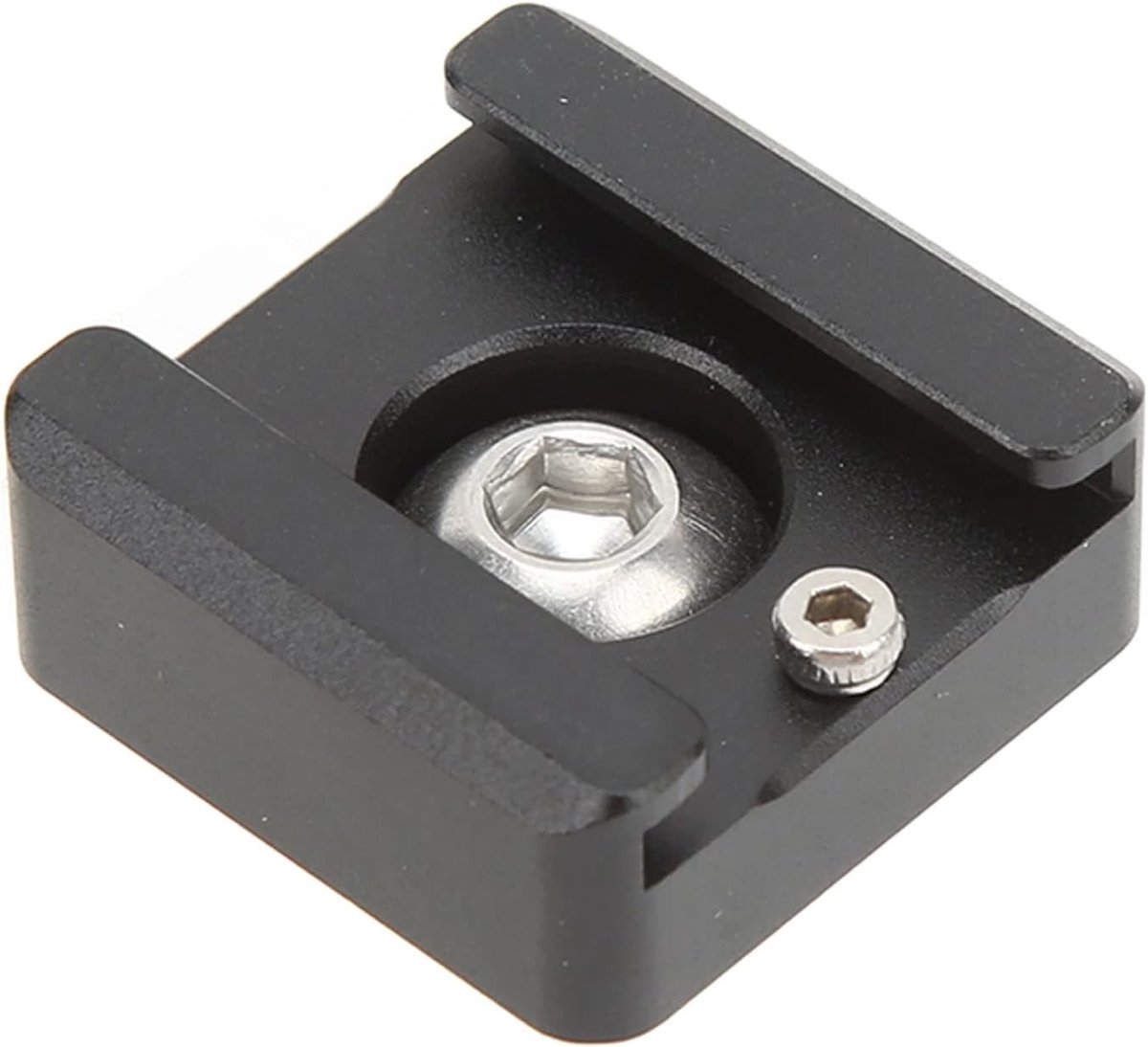 Cold Shoe Adapter - Camera Uitbreiding - Video Opnames - Aluminium Legering - Compact Formaat