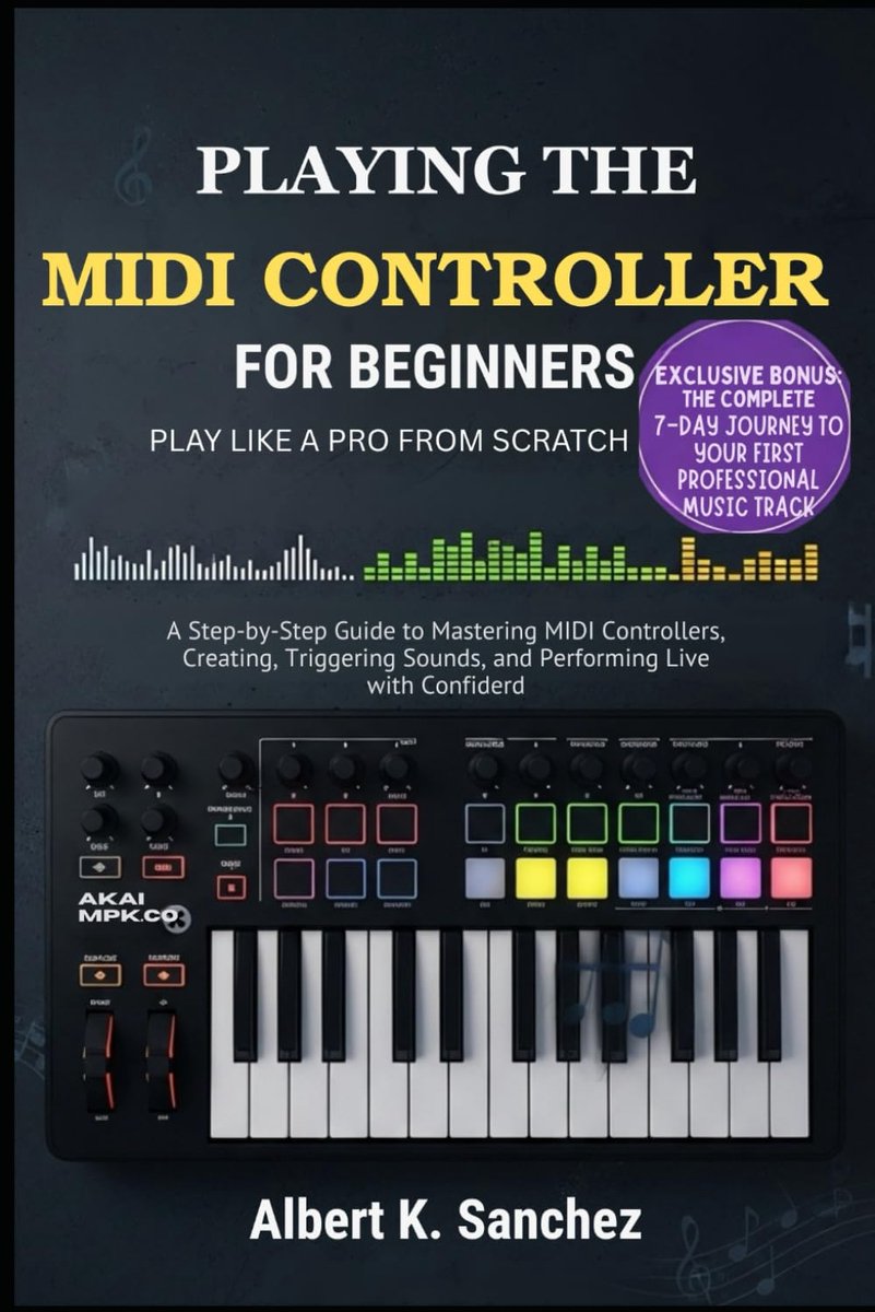 Muziek Controller Gids - MIDI Leren - Muziek Maken - Stap-voor-stap Leren - 15 x 23 cm