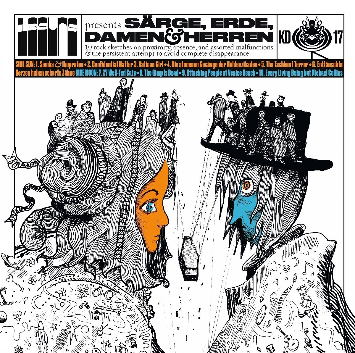 13Suns - Särge. Erde, Damen & Herren (LP)