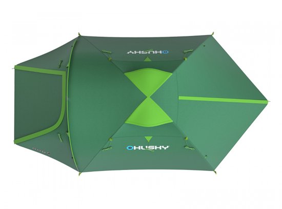 Husky Koepeltent Bizon 420 Cm Polyester/Nylon - Groen - 4 Persoons van Husky — afbeelding 5