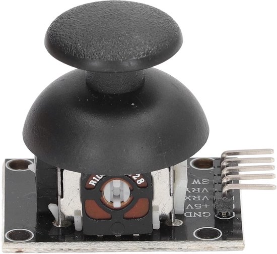 Joysticksensormodule - Gamecontroller Y Assen - Robotica Bediening - Dubbele Assen Output - DC 3.3V-5V - Zwart van Merkloos — afbeelding 3