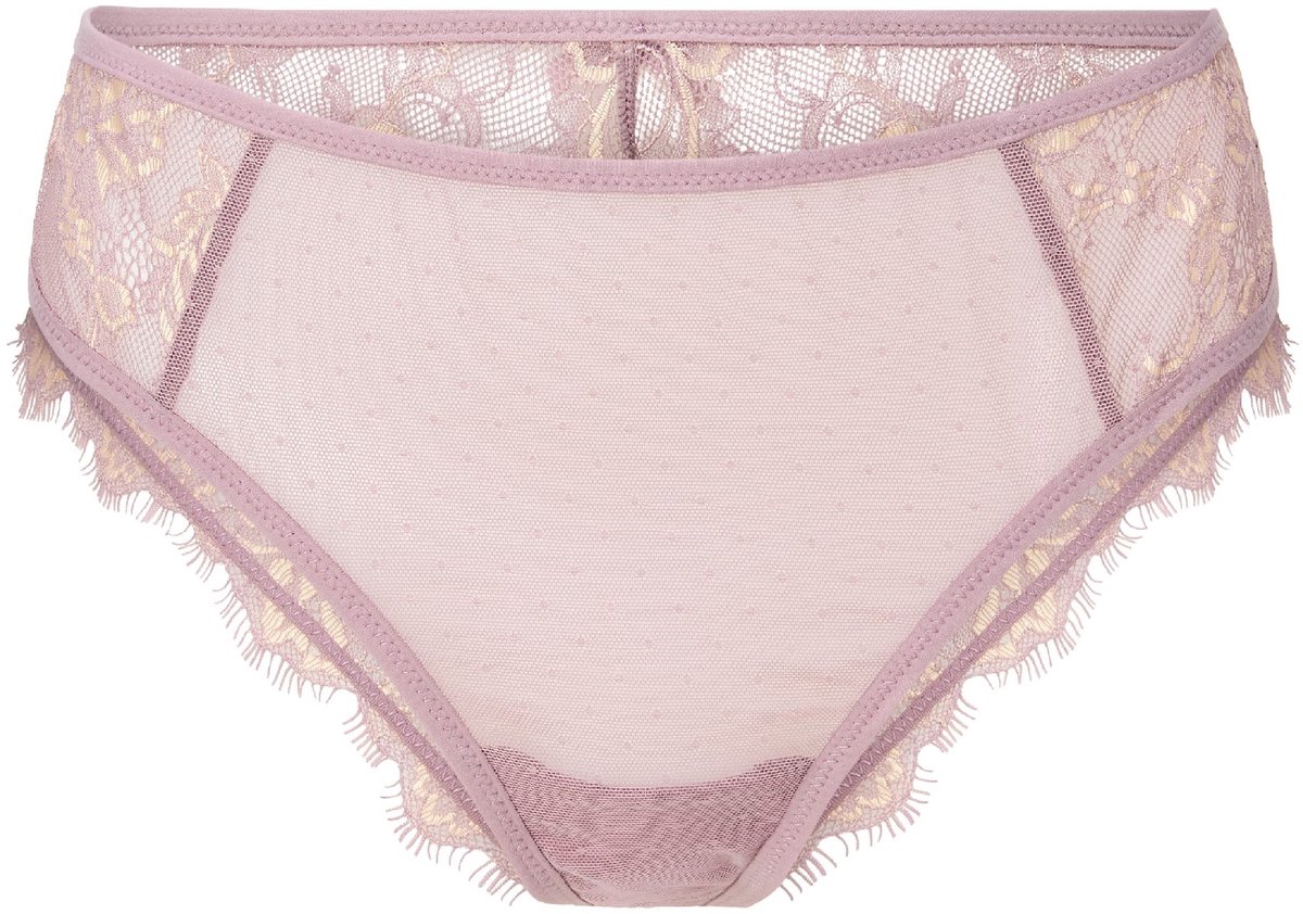 LingaDore - String Taupe - maat S - Roze