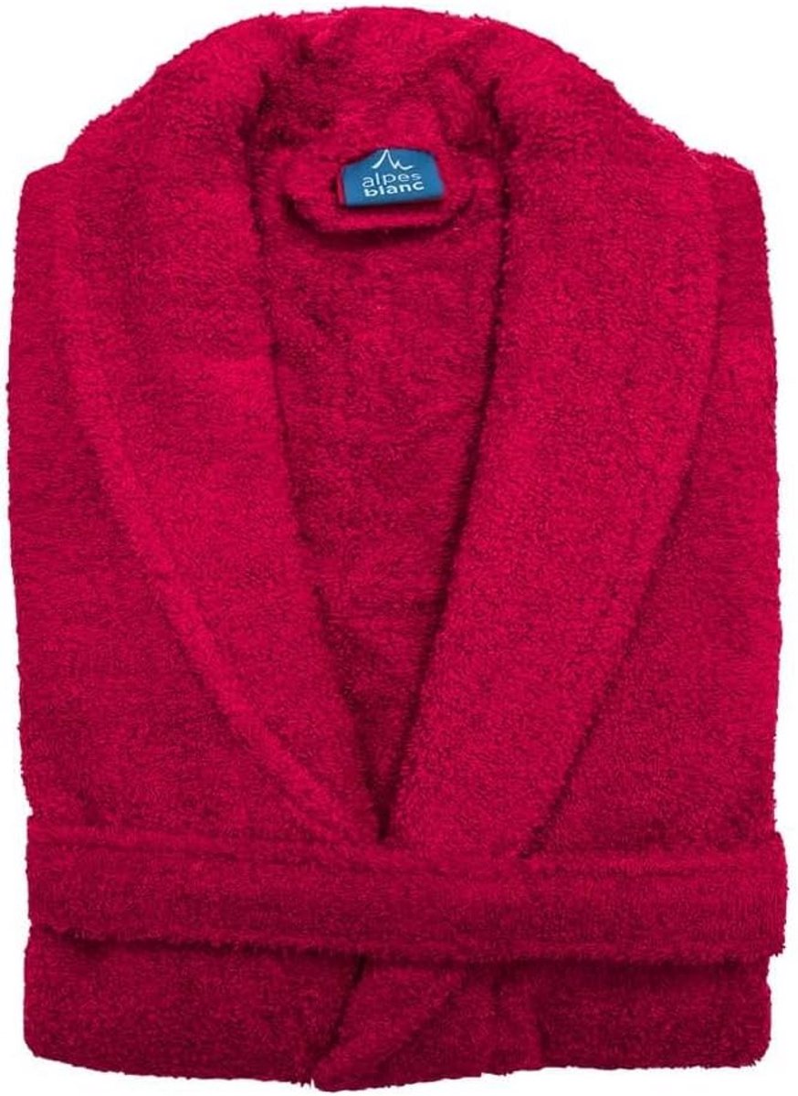 Comfortabele Badjas met Sjaalkraag van 100% Katoen - Duurzaam en Absorberend