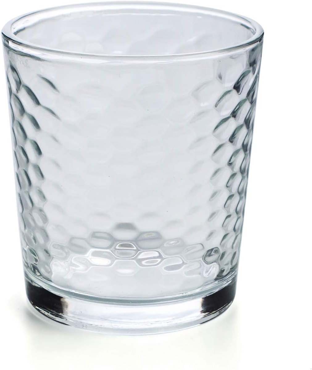 Set van 6 Vaatwasmachinebestendige Drinkglazen - Low-vorm, 26 cl