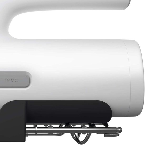 Standmixer voor Bakwaren - 500 W, 5 Snelheden met Turbofunctie, 2 Roerstaafjes voor Kneed- en Mixfuncties, Wit/Zwart van Merkloos — afbeelding 2