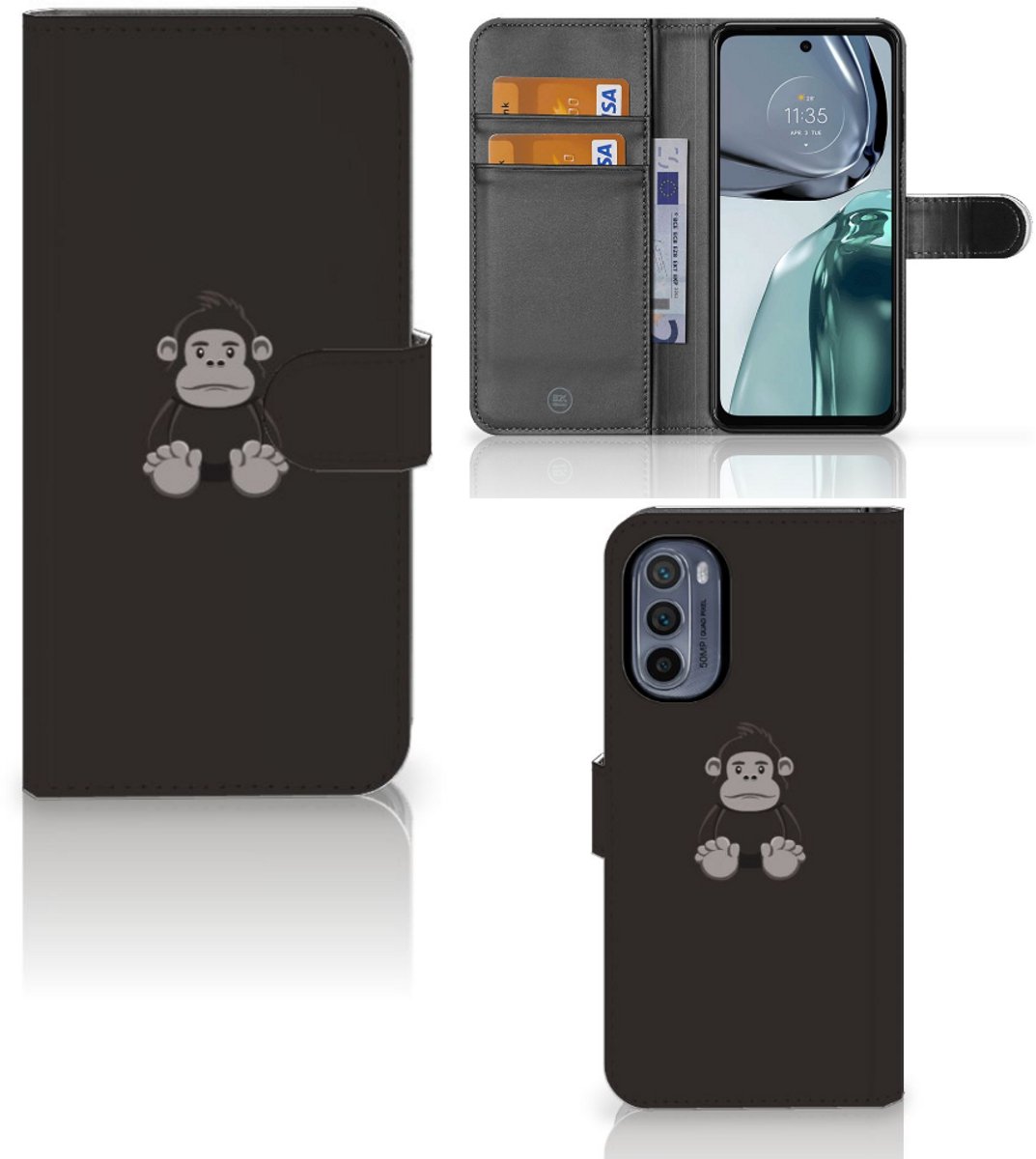 Motorola Moto G62 5G Leuk Hoesje Gorilla