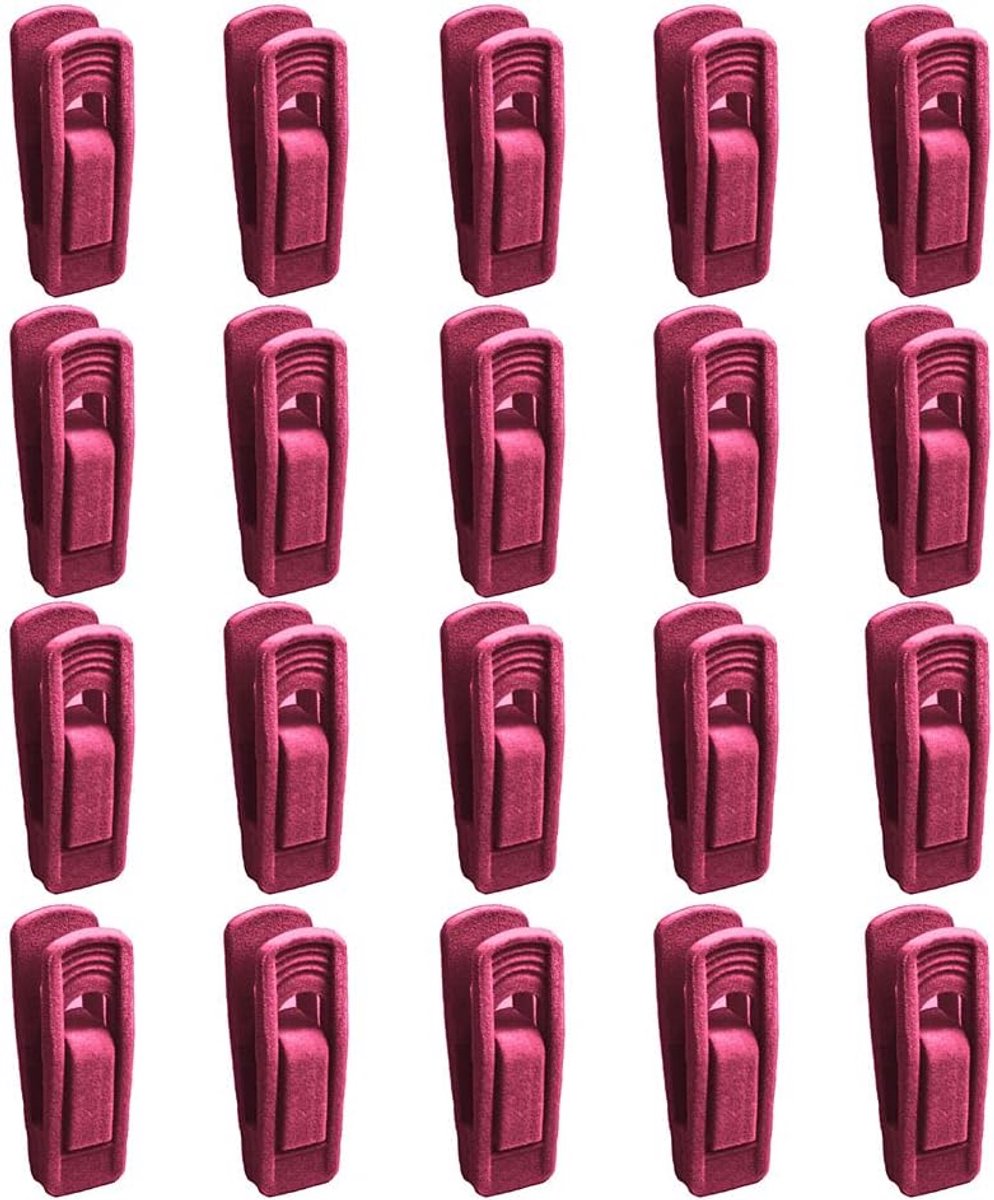 20 Stuks Multifuntionele Kledingclips - Antislip Hangclips voor Huishoudelijk Gebruik