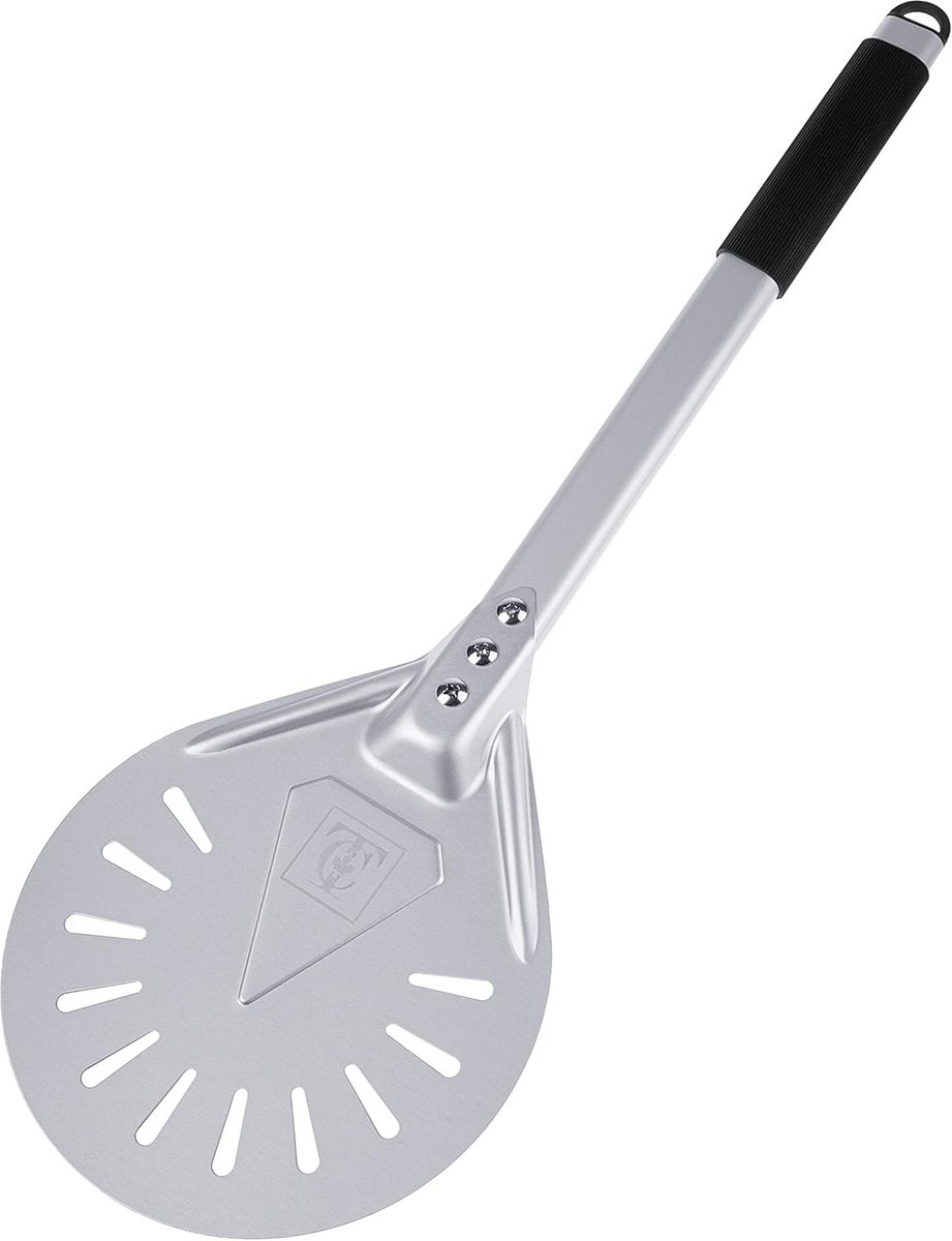 Premium Pizza Peel met Antislip Handgreep - 8 Inch Pizzapeddel voor Thuis Pizza Bakken