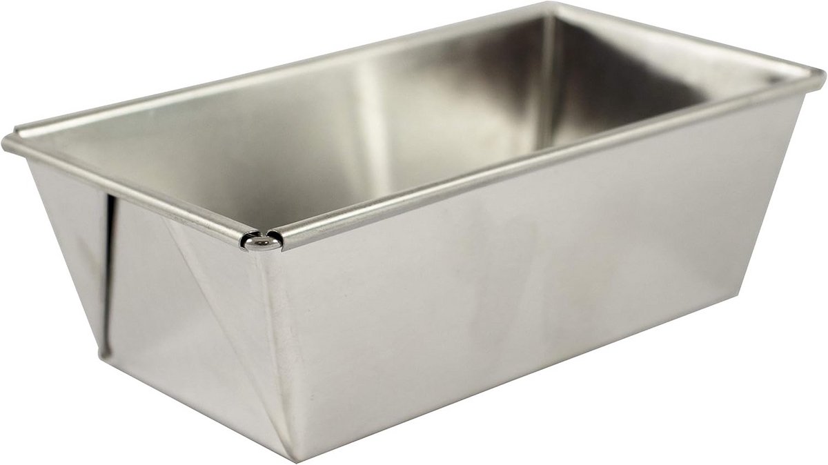 Mini Plum Cake Mould 15 x 8.5 cm - Tinned Steel