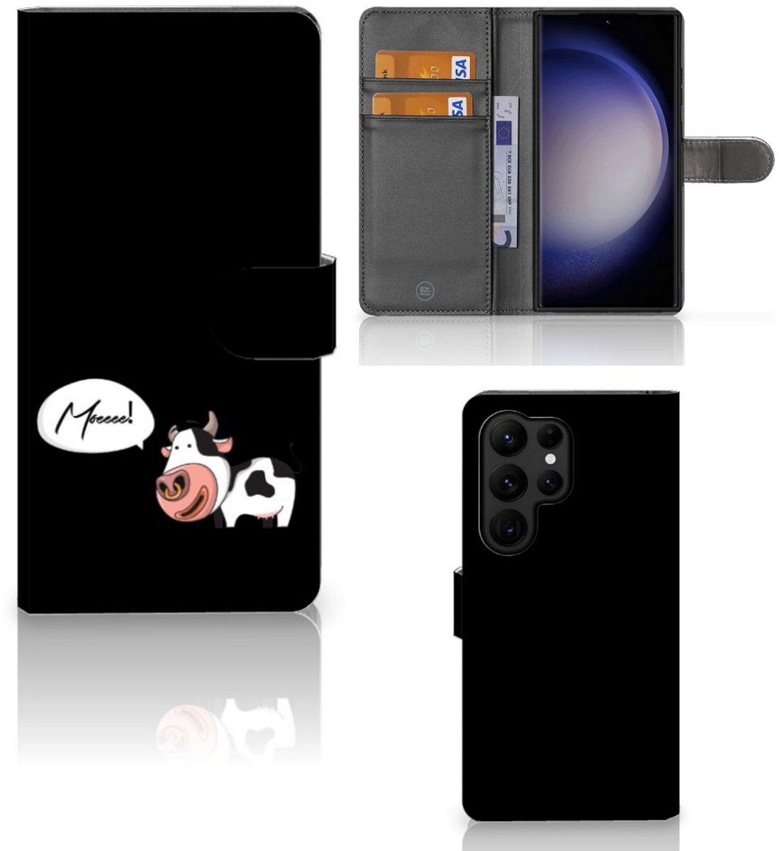 Samsung Galaxy S23 Ultra Leuk Hoesje Cow