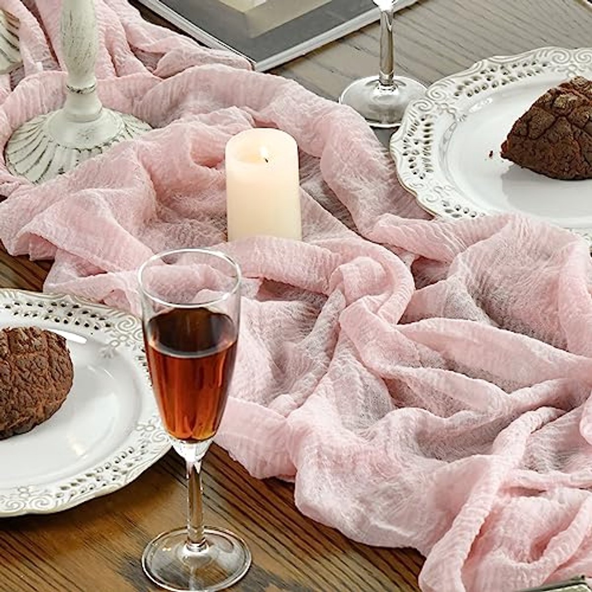 Boho Tafelloper 80 x 300 cm - Glinsterend Home Decor voor Feesten en Bruiloften