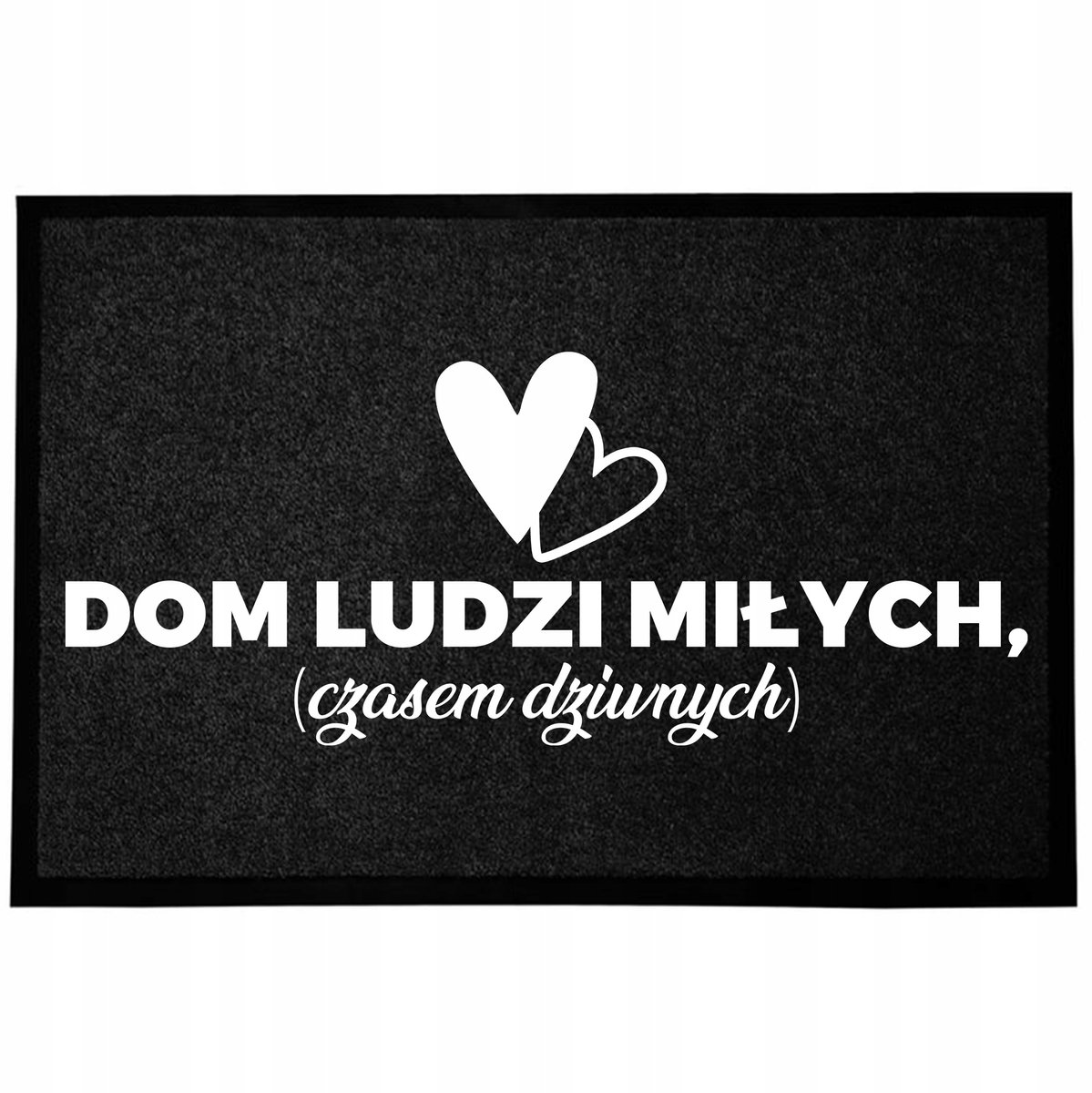 Funny Deurmat Zwart 40x60cm - Antislip & Sneldrogend