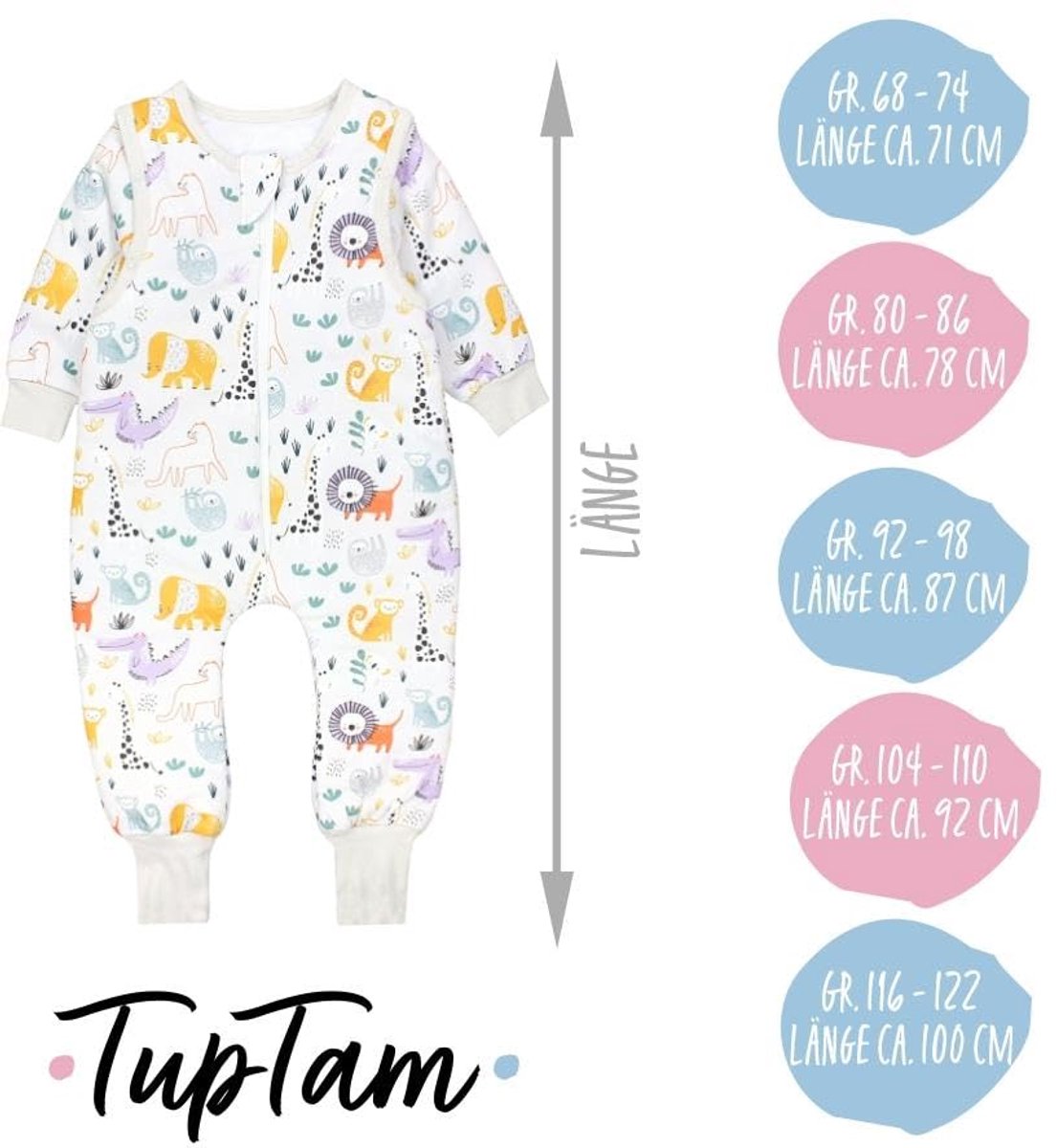 Baby Slaapzak met Benen en Mouwen 2.5 Tog - Warm, Comfortabel en Ademend