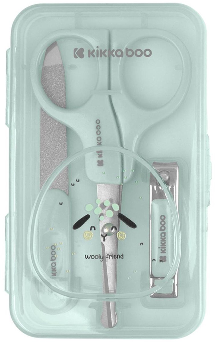 Kikkaboo Sleepy Sheep Manicure Set - Mint