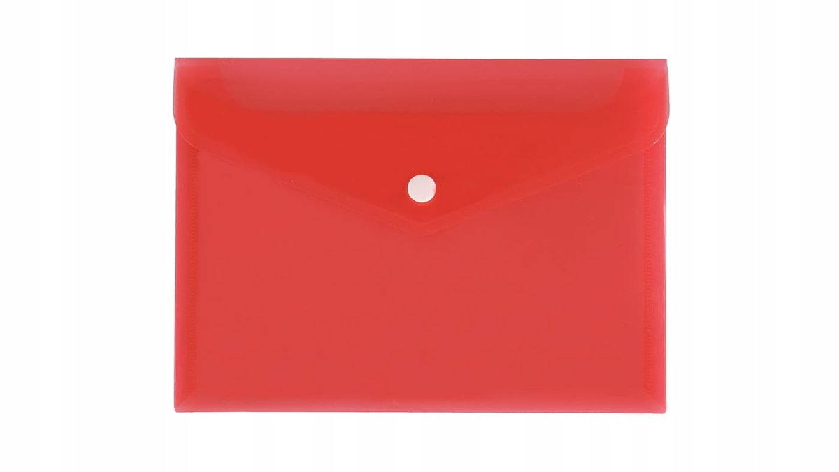 Biurfol A5 satijnen map - rood