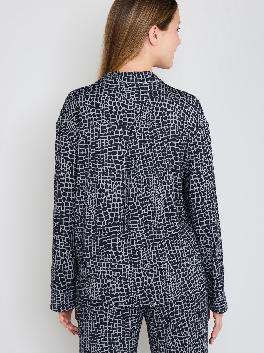 Joop! Pyjamaoberteil Luxe Modal Printed