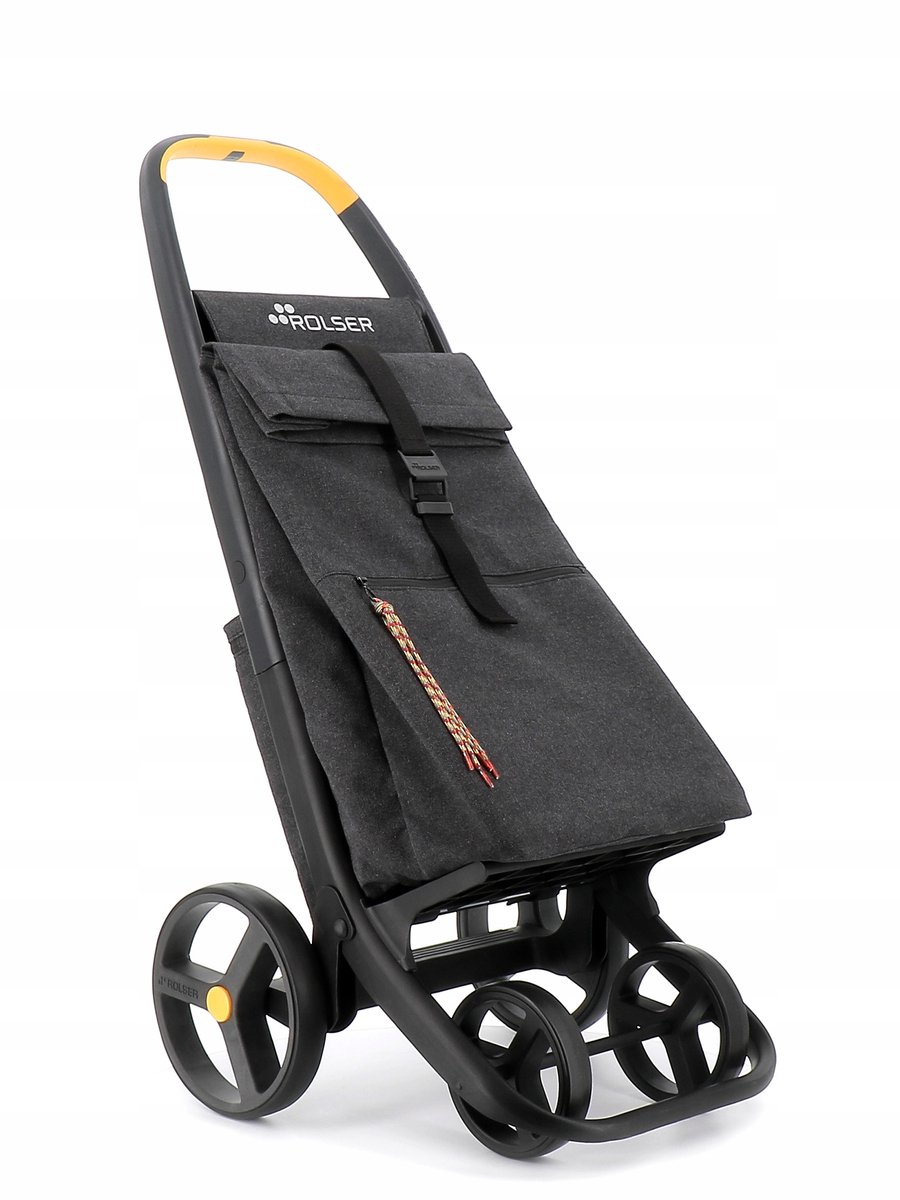 Rolser Clec Termo Eco 8 Plus boodschappentrolley, 4 wielen, 45L, Carbon