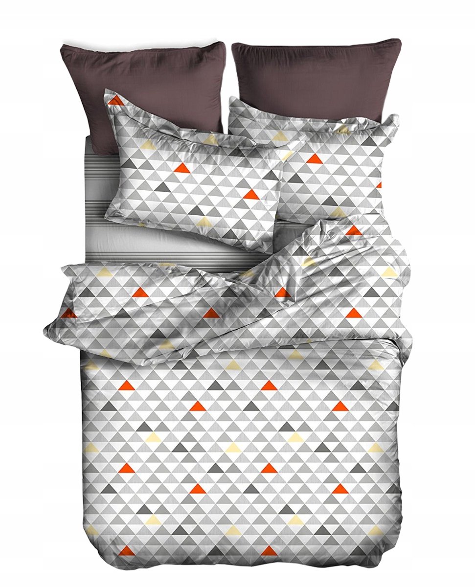 Geometrische Dekbedovertrek Set 155x220 cm - Modern & Stijlvol